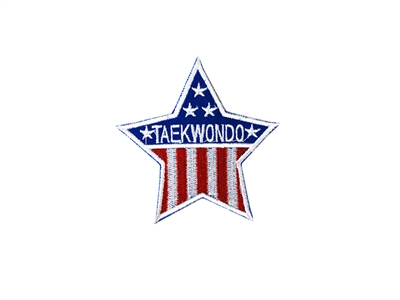 FLAG STAR & TAEKWONDO PATCH