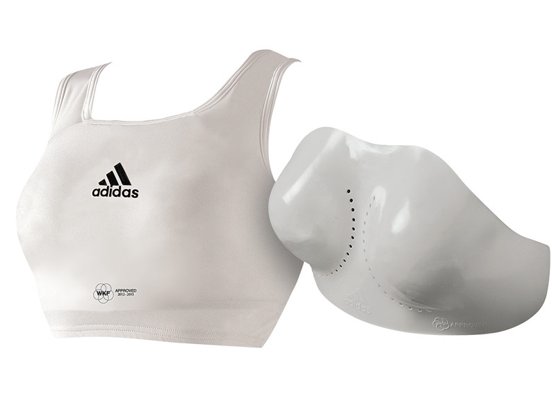 adidas karate chest protector wkf
