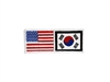 FLAG KOREA&USA PATCH