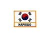 FLAG OF KOREA & HAPKIDO PATCH