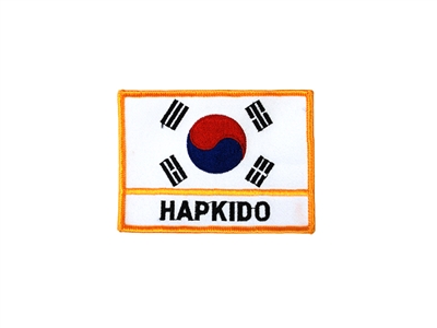 FLAG OF KOREA & HAPKIDO PATCH