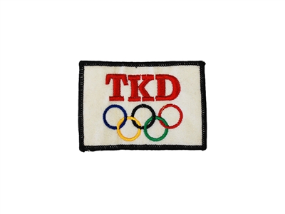 TKD OLYMPIC 5 RINGS PATCH