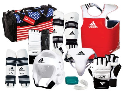 ADIDAS ULTIMATE SPARRING GEAR SET