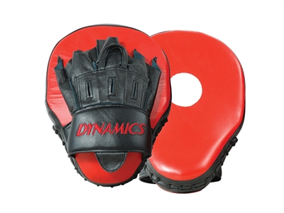 DYNAMICS TRADITIONAL PUNCH MITTS W/ BLACK GLOVE