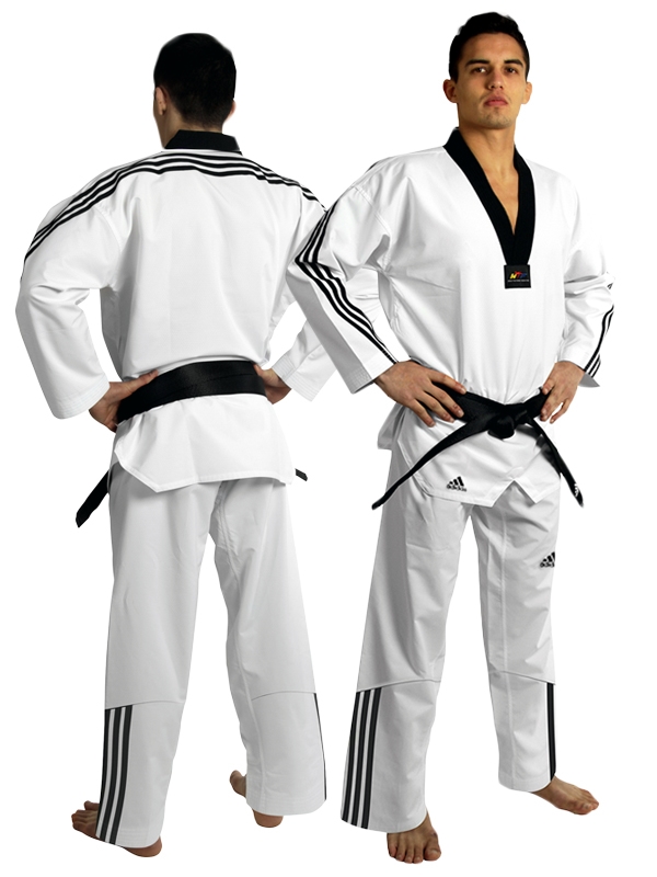 Adidas Adi-Flex Taekwondo Uniform with 3 Stripes | Adidas Martial Arts